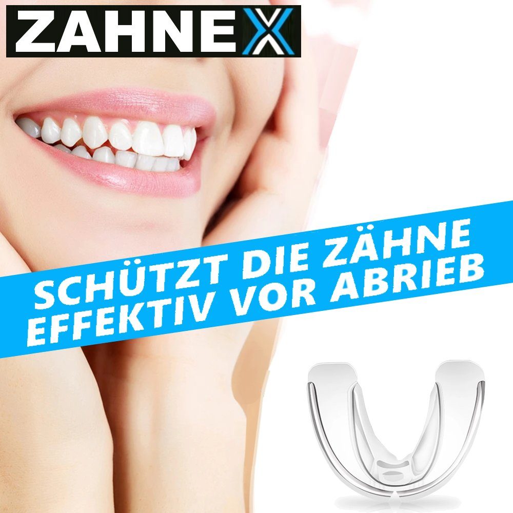 MAVURA Zahnschiene ZAHNEX Premium Aufbissschiene Knirscherschiene  Beißschiene, Bruxismus Schiene [4erSet], Zahnschiene Zahn Schiene Anti  knirschen Zähneknirschen