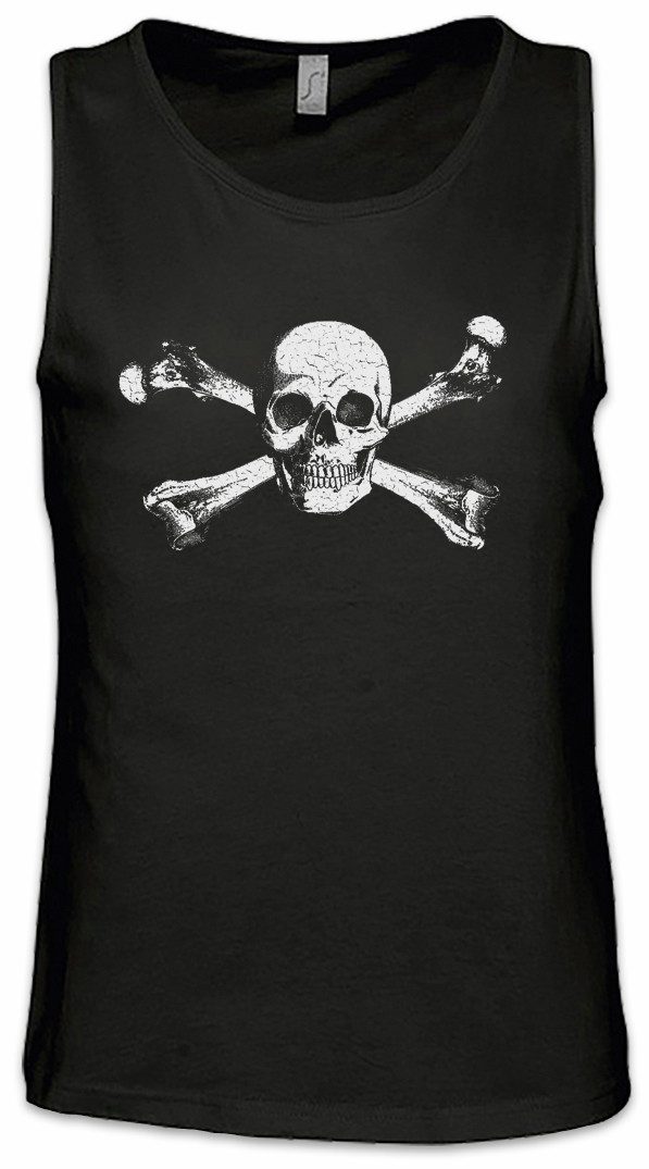Urban Backwoods Tanktop Skull & Crossbones günstig online kaufen