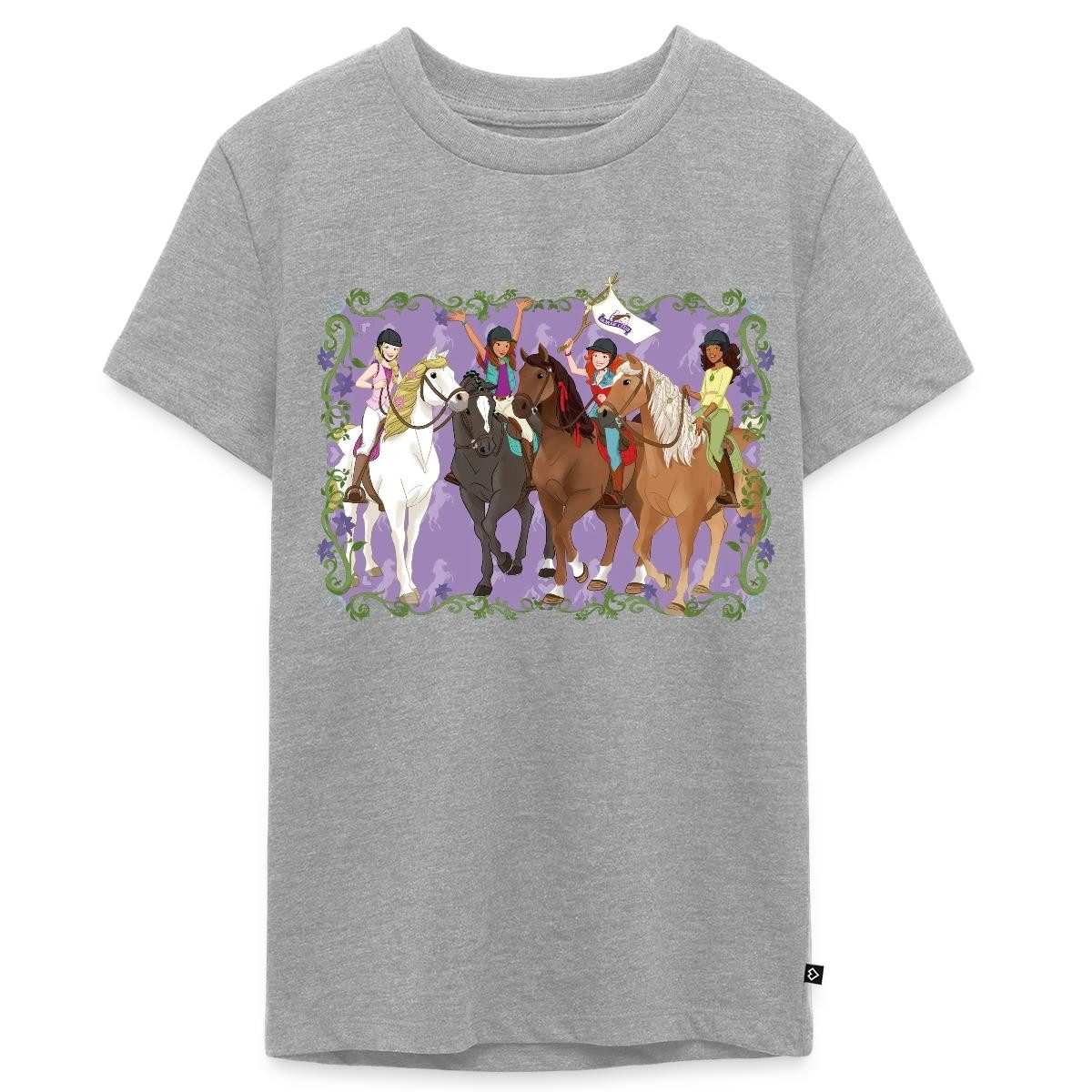 T-Shirt Schleich Horse Club Lisa Sarah Sofia Hannah reiten Teenager Premium T-