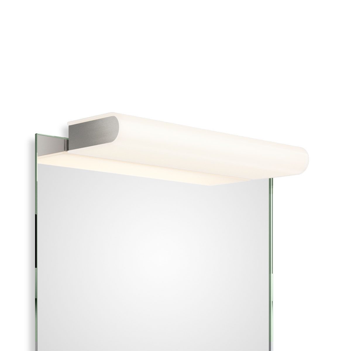 Decor Walther LED-Lichtspiegel Book 1-N LED Spiegel Aufsteckleuchte Bad, Wandspiegel