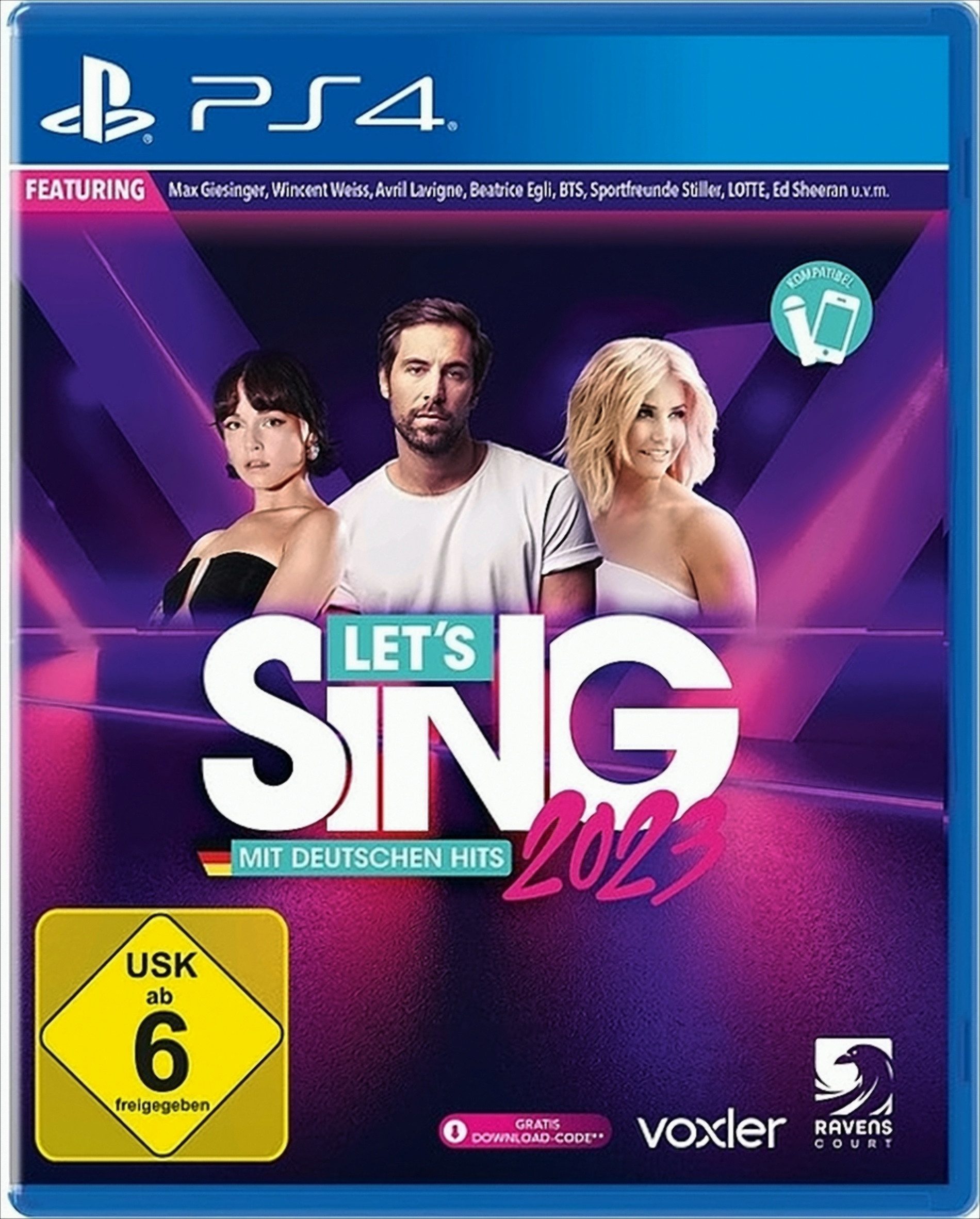 Let's Sing 2023 mit deutschen Hits Playstation 4