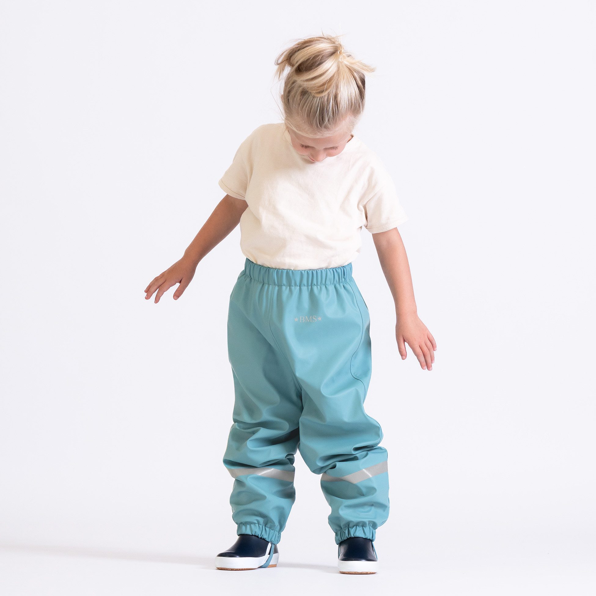 Regen- und Matschhose mit Fleece gefütterte Thermo-Regenbundhose