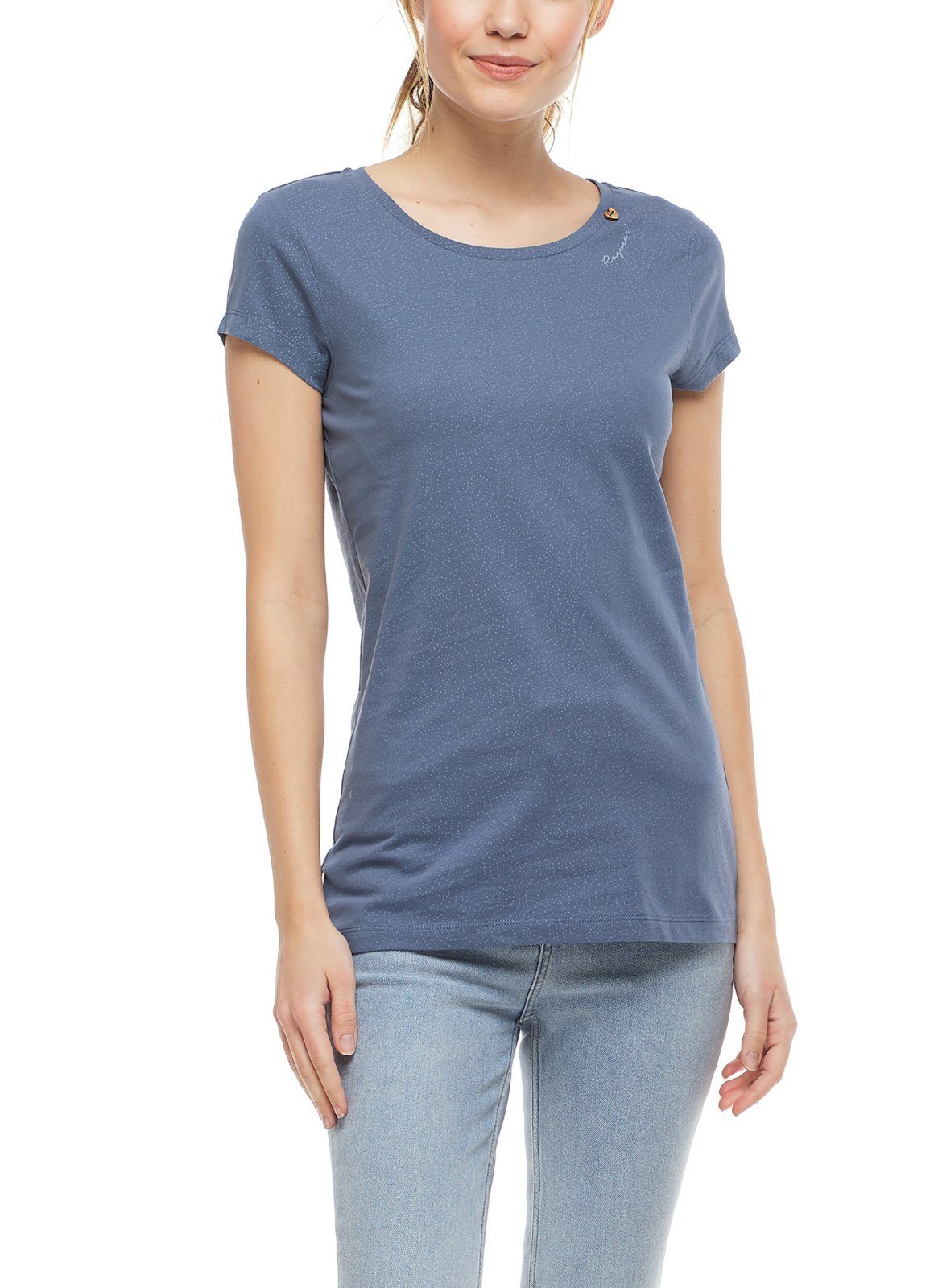 Ragwear T-Shirt Mint Damen Organic C Blue