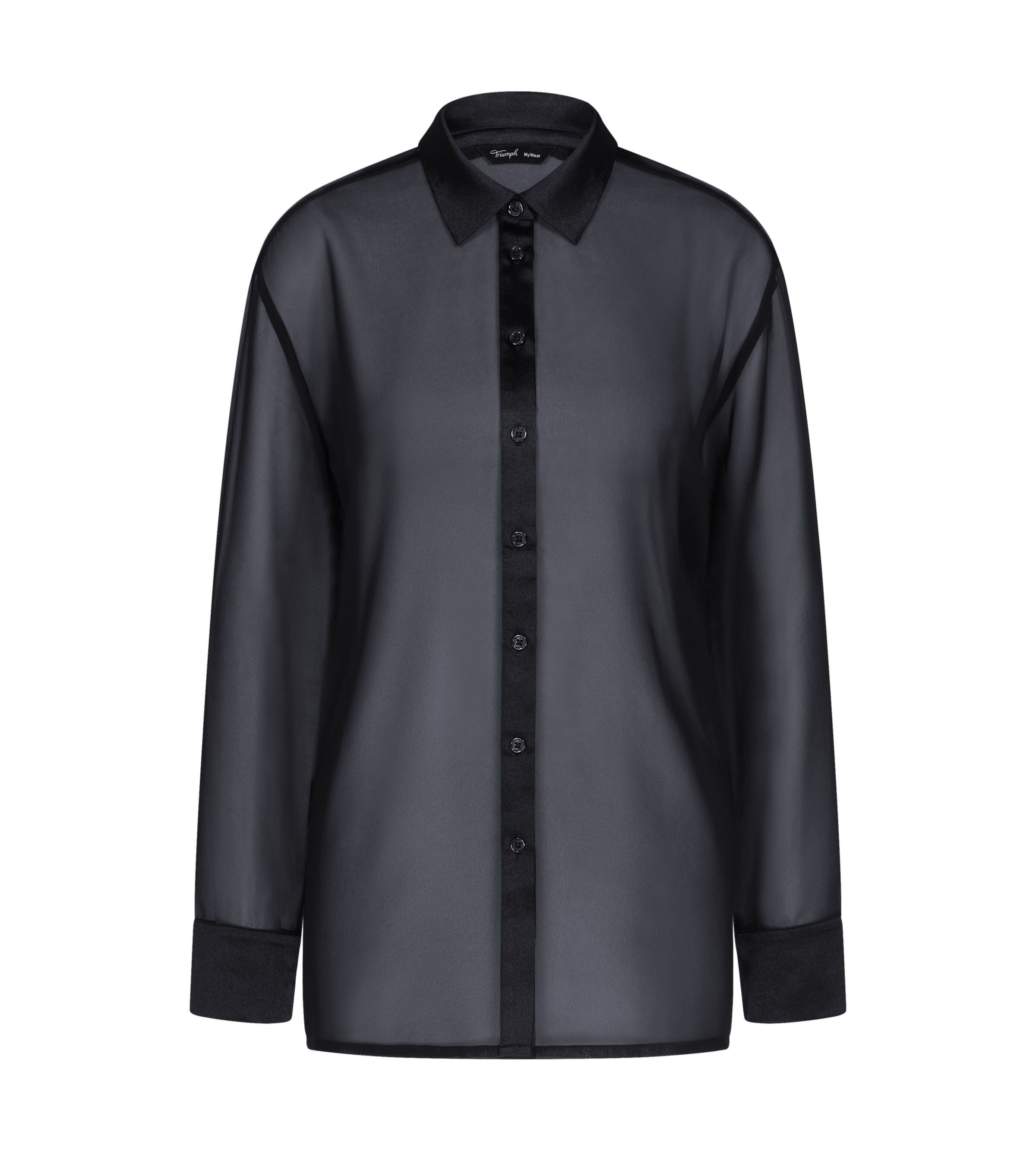 Triumph Hemdbluse A Weekend to Remember Shirt transparenter Look