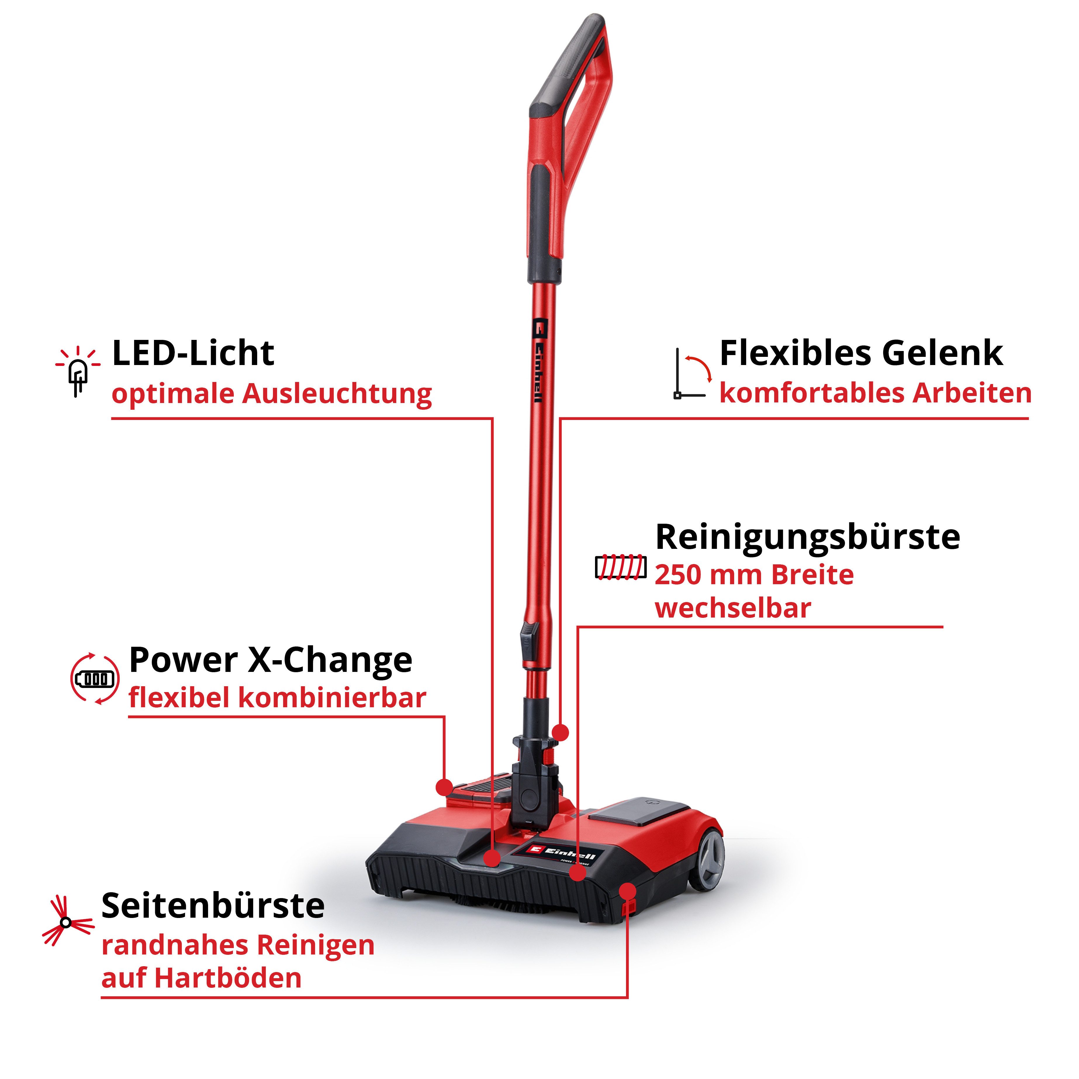 Einhell Akkubesen TE-FS 18 Li-Solo, ohne Akku und Ladegerät