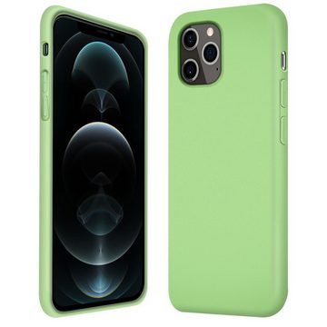 CoolGadget Handyhülle Silikon Colour Series Slim Case für Apple iPhone 12 Mini 5,4 Zoll, Hülle weich Handy Cover für iPhone 12 Mini Schutzhülle