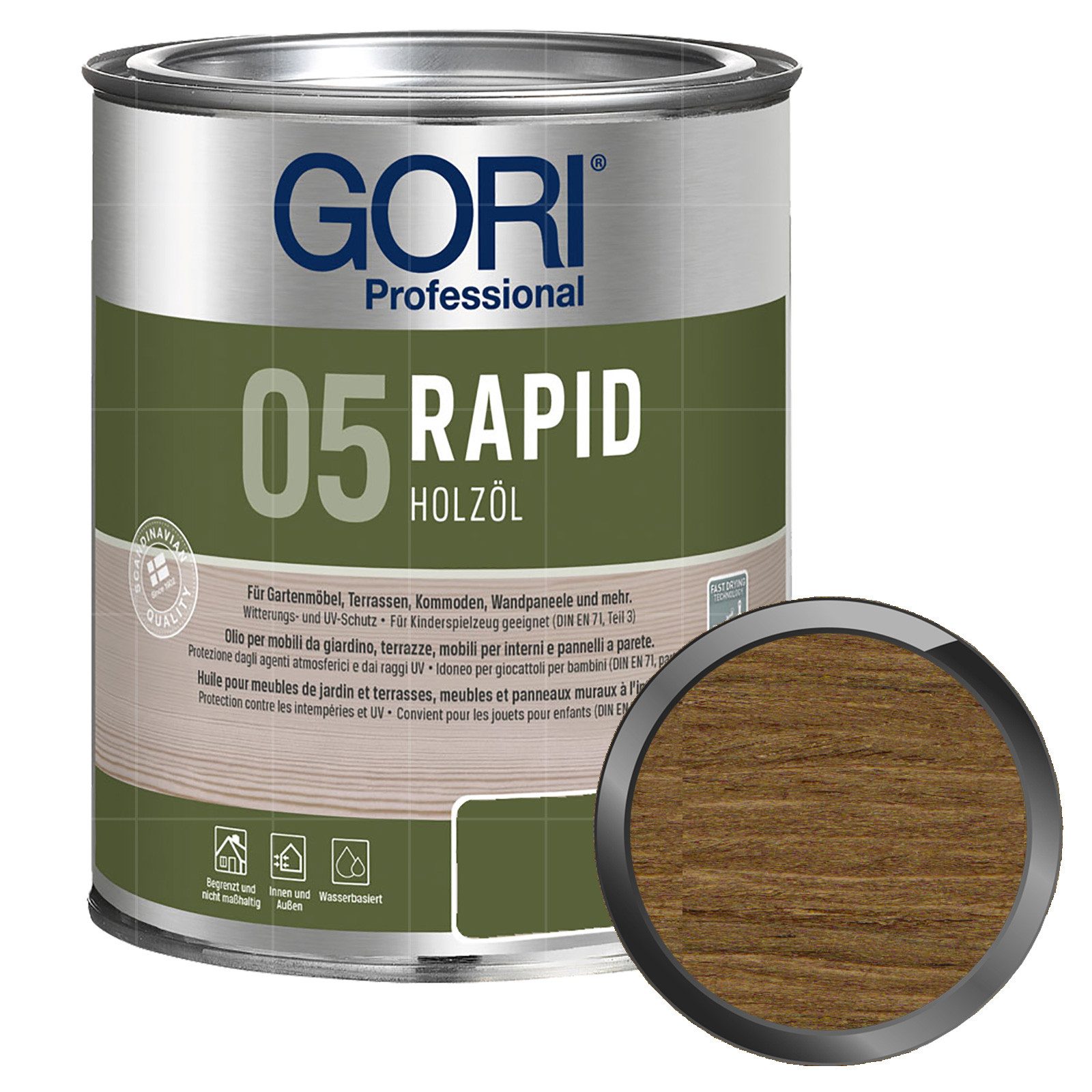 GORI Holzöl 05 Rapid Holzöl - 0.75 Ltr