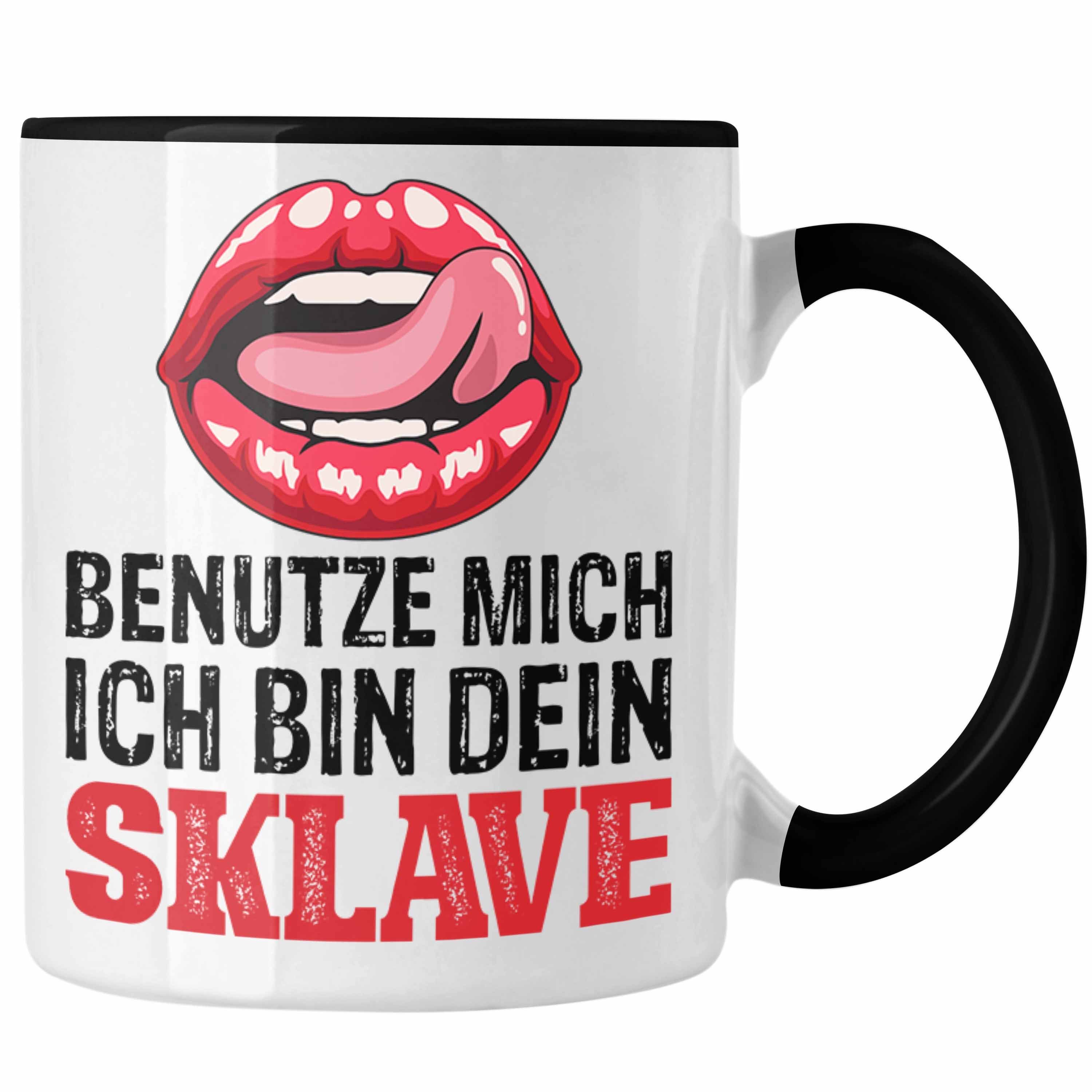 Trendation Tasse Sklave Tasse Geschenk Lustiger Spaß Geschenk Spruch