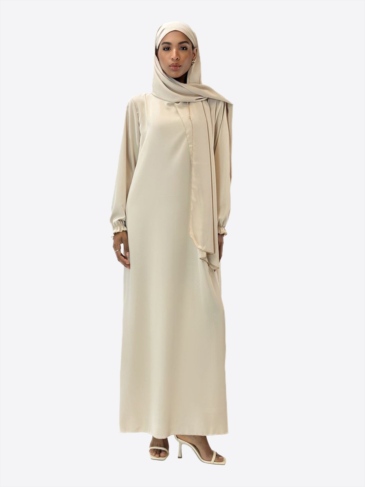Elara Maxikleid Abaya (1-tlg)