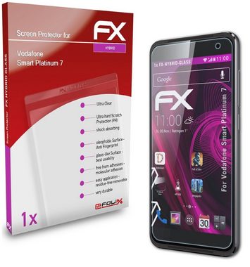 atFoliX Schutzfolie Panzerglasfolie für Vodafone Smart Platinum 7, Ultradünn und superhart