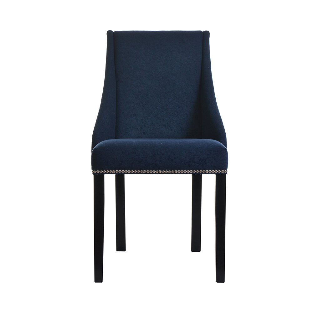 Chesterfield Stühle Sessel Klassische Polster Design Stuhl Flora Lehn Leder JVmoebel Stuhl, 6x