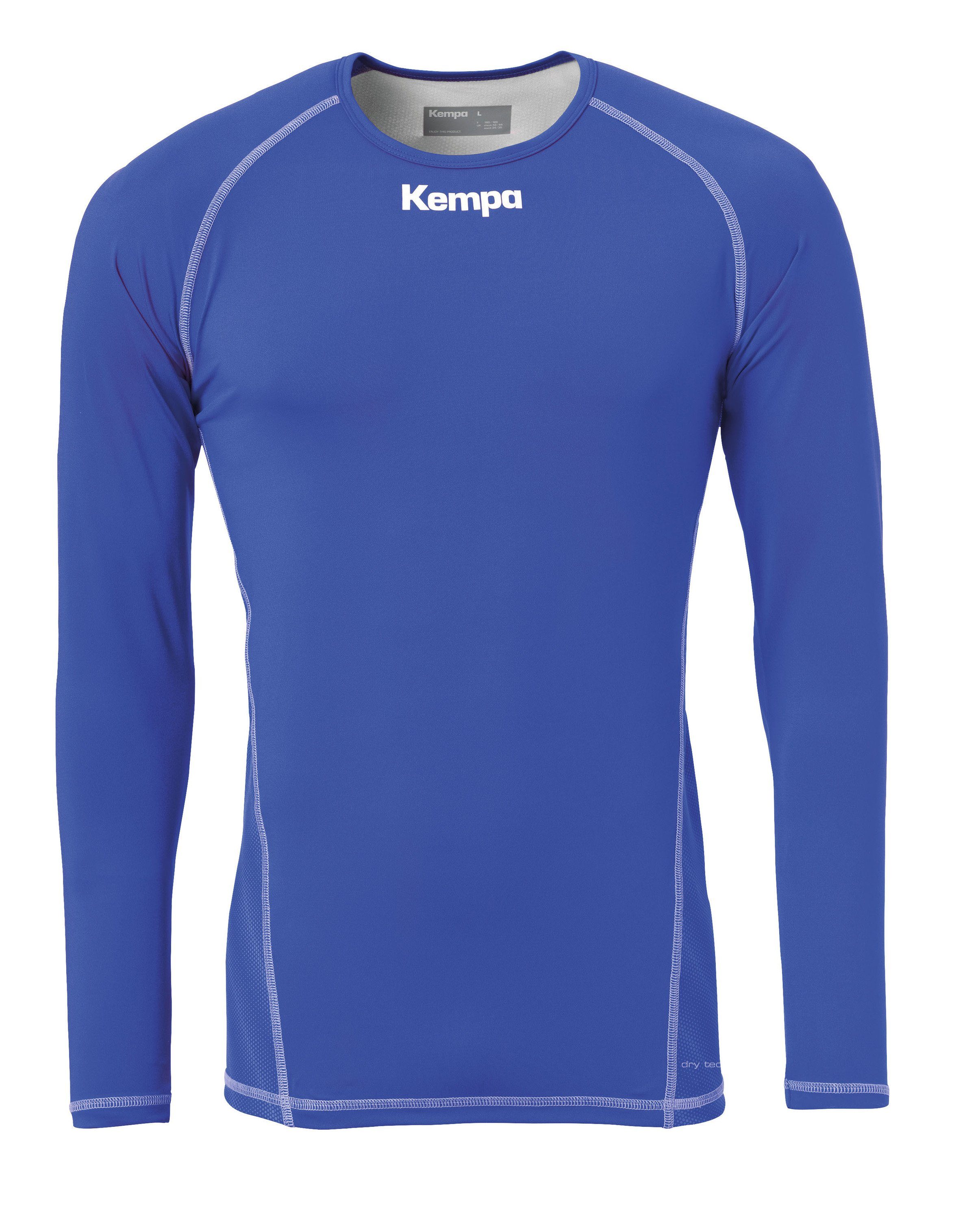 Kempa Langarmshirt Kempa Longsleeve ATTITUDE atmungsaktiv, schnelltrocknend royal