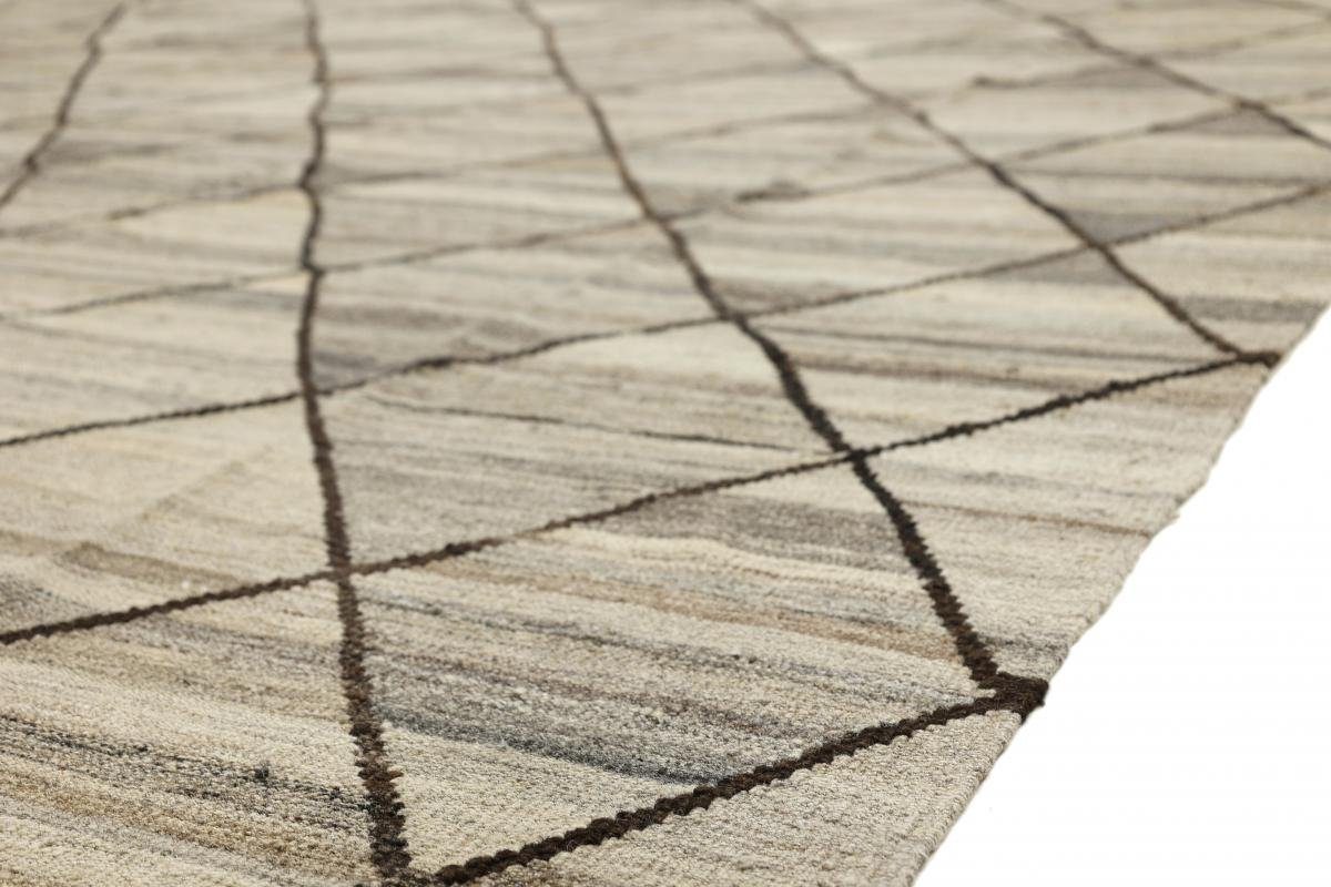 Orientteppich Kelim Berber Design 259x288 Höhe: Handgewebter rechteckig, Nain Trading, 3 mm Orientteppich, Moderner