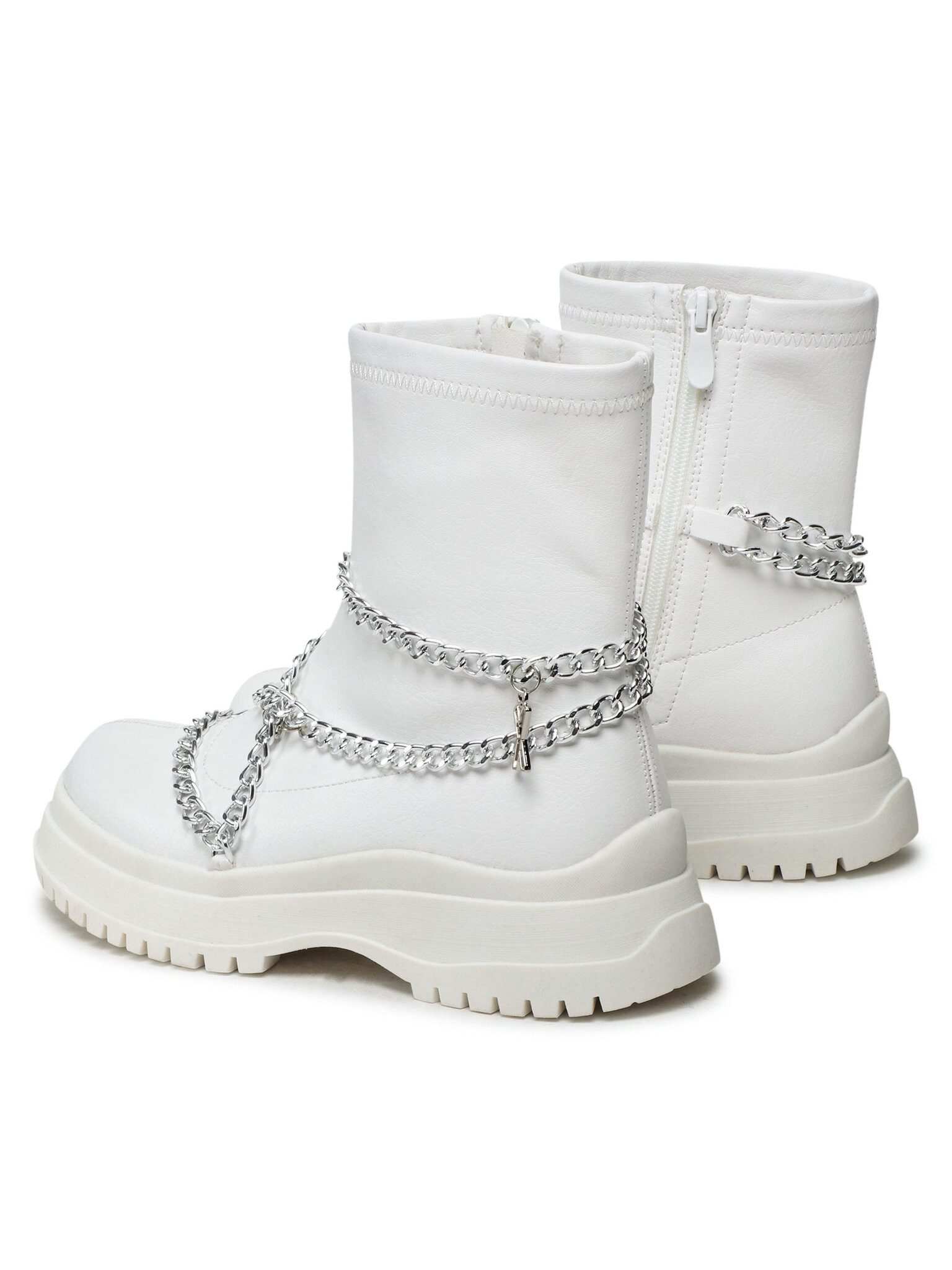 DeeZee DeeZee Stiefeletten Damen WS5271-01 Weiß Stiefelette