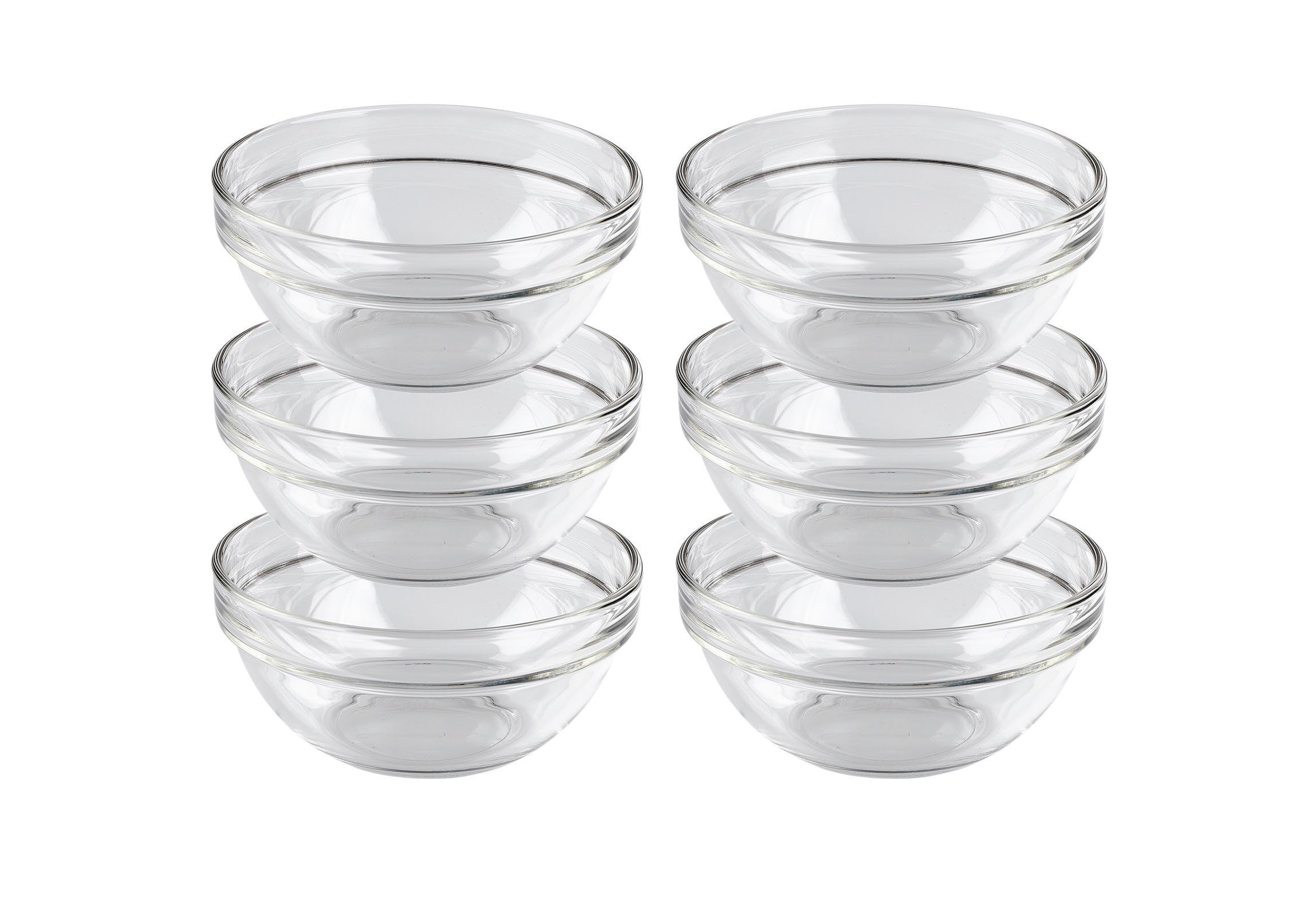 Luminarc Schüssel EMPILABLE, Glas, (6-tlg)