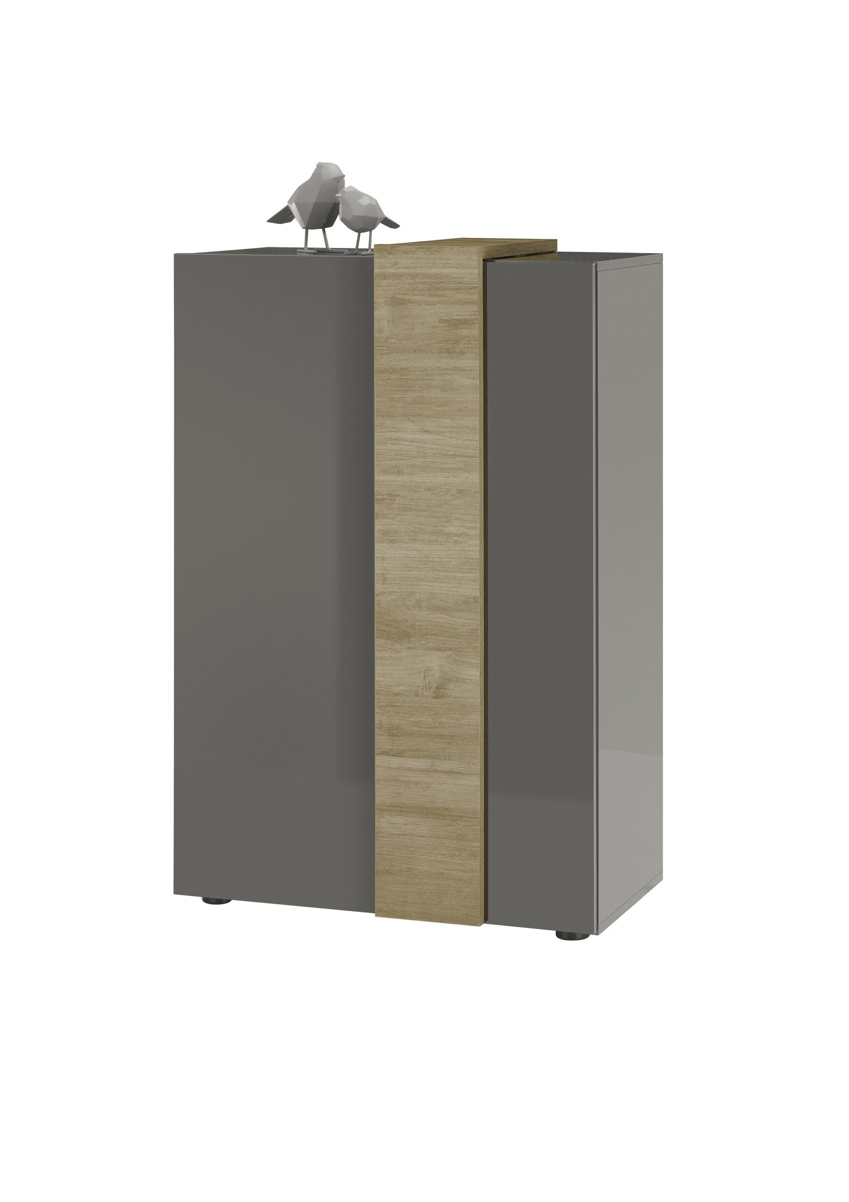 MCA furniture Highboard 78 x 116 x 44 cm (B/H/T) (B/H/T: 78x116x44 cm)