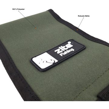 Zite Vorfachtasche Hakentasche, Rig-Tasche mit verschließbaren Beuteln 13 x 19 cm