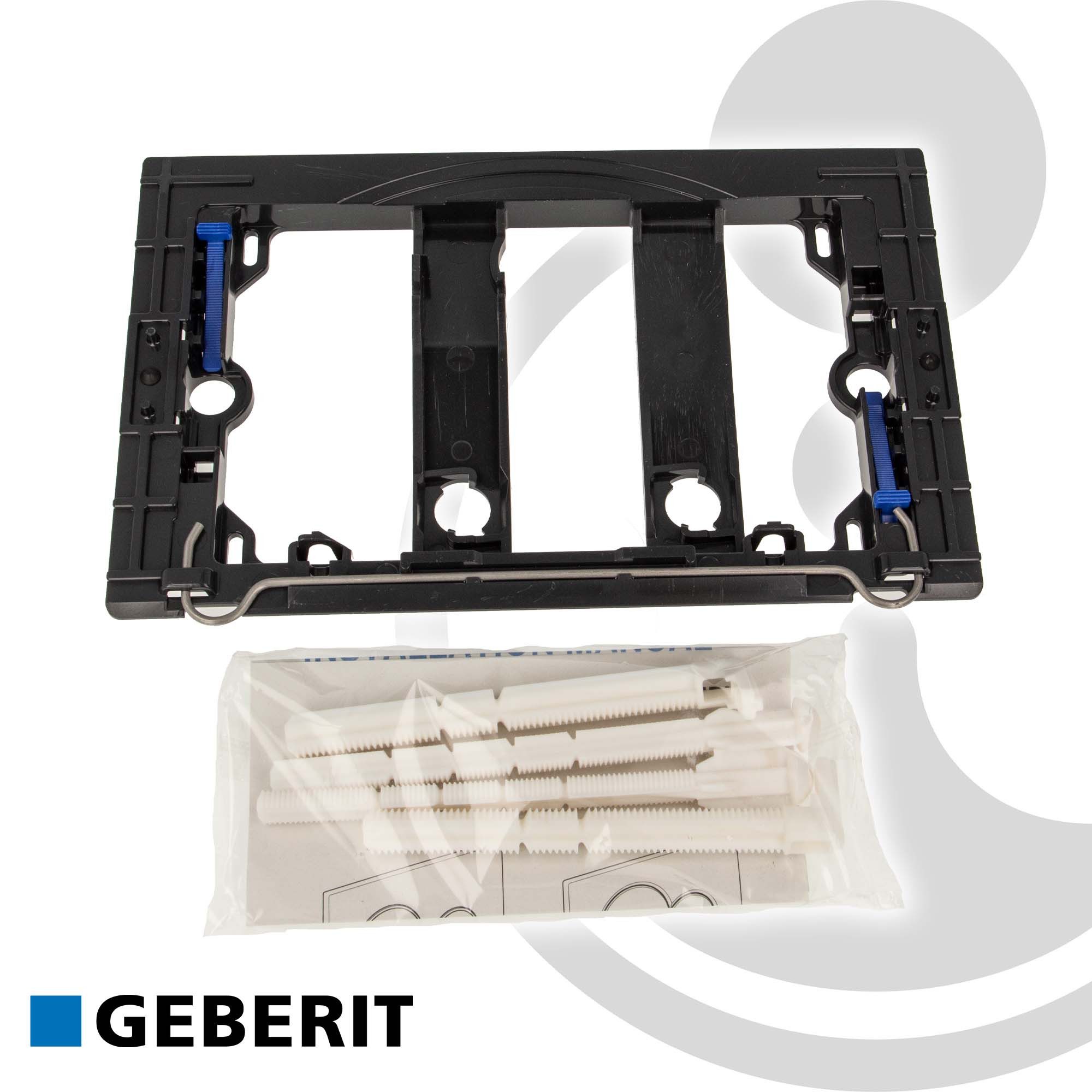 GEBERIT Betätigungsplatten Sigma30 für 2-Mengen-Spülung glanzchrom/matt/glanzchrom