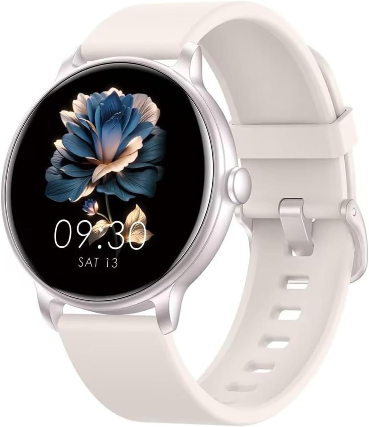 ANOTION G1 Smartwatch (3,6 cm, android ios), Smartwatch mit AMOLED Display, Bluetooth Anrufen