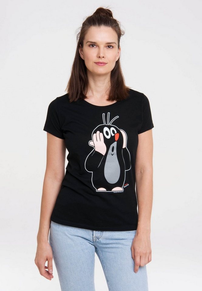 LOGOSHIRT T-Shirt Der kleine Maulwurf mit lizenziertem Print, Ideal  geeignet für alle Der kleine Maulwurf-Fans