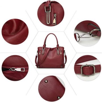 Truyuety Henkeltasche Damen Handtaschen Geldbörsen Große Tote Messenger Schulter (1-tlg)