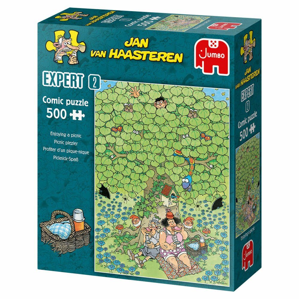 Jumbo Haasteren van Puzzle Teile, Puzzleteile Spiele - Expert 500 500 Jan Picknick