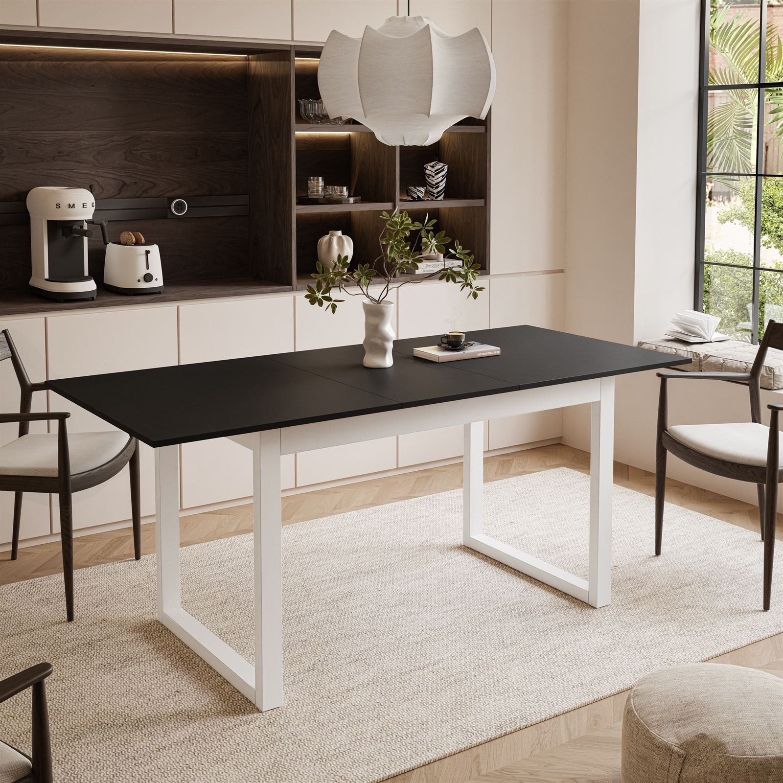 Lookway Esstisch ARTON II ausziehbarer Tisch 140 cm, Breite: 140-195