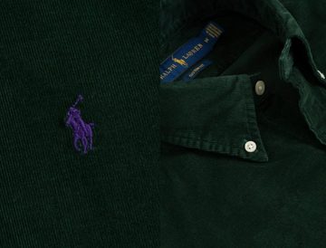 Ralph Lauren Langarmhemd POLO RALPH LAUREN Fine-Wale Corduroy Custom Fit Shirt Hemd Heritage Co