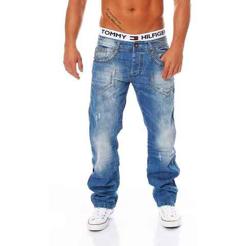 Cipo & Baxx Regular-fit-Jeans Cipo & Baxx C-0600 Regular Fit Herren Jeans