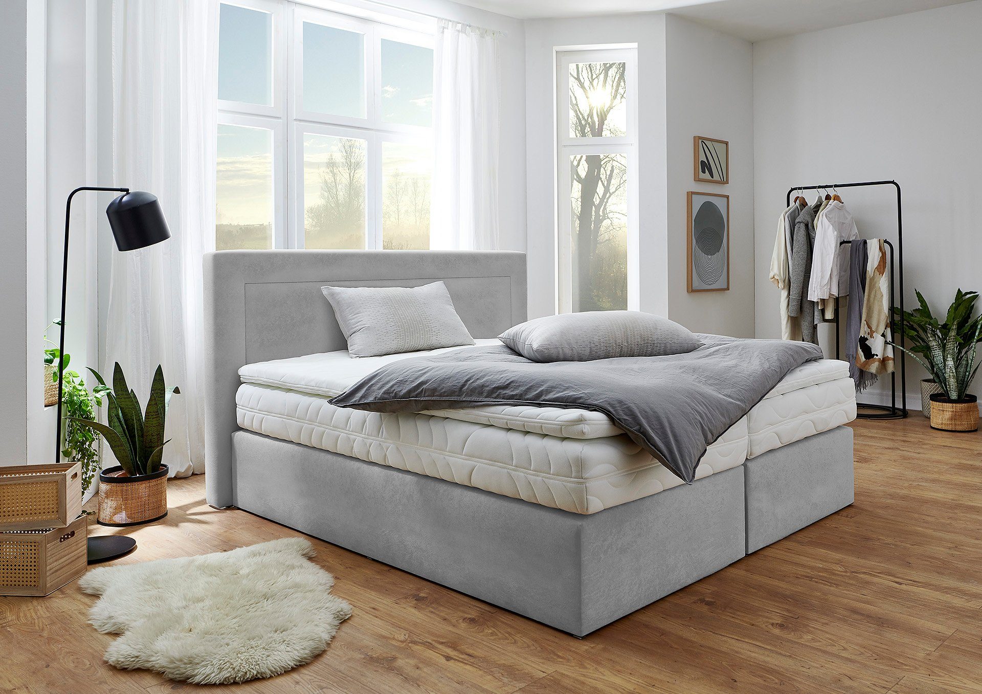 Westfalia Schlafkomfort Boxspringbett, wahlweise mit Bettkasten günstig online kaufen