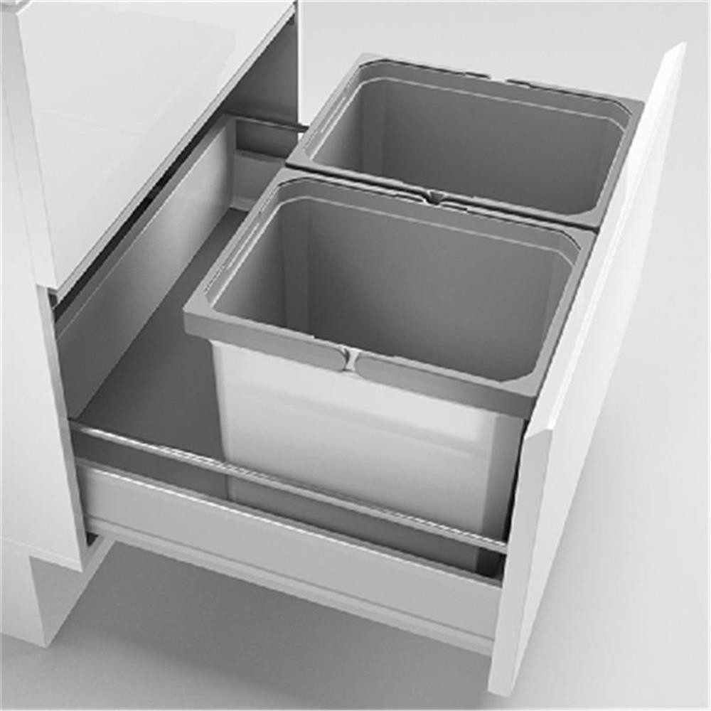 Naber Mülleimer Cox® Box 275 K/600-2, Abfallsammler für vorhandene Auszüge