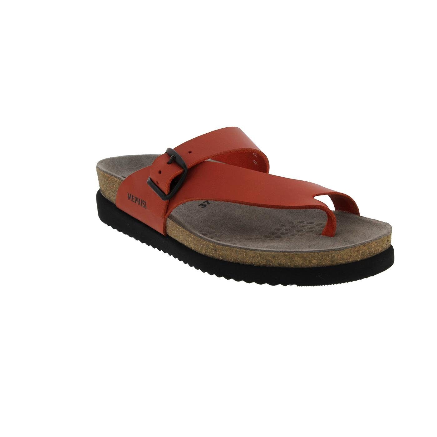 Mephisto Mephisto Helen, Zehensteg, Scratch 3401 (Glattleder), Red H017 Pantolette