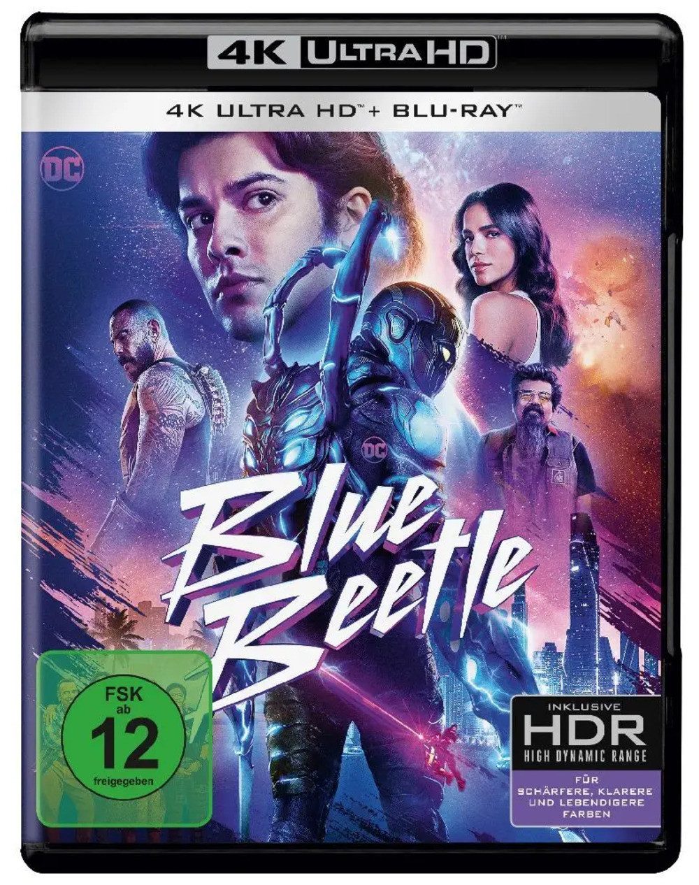 Blu-ray Blue Beetle, 1 4K UHD-Blu-ray + 1 Blu-ray