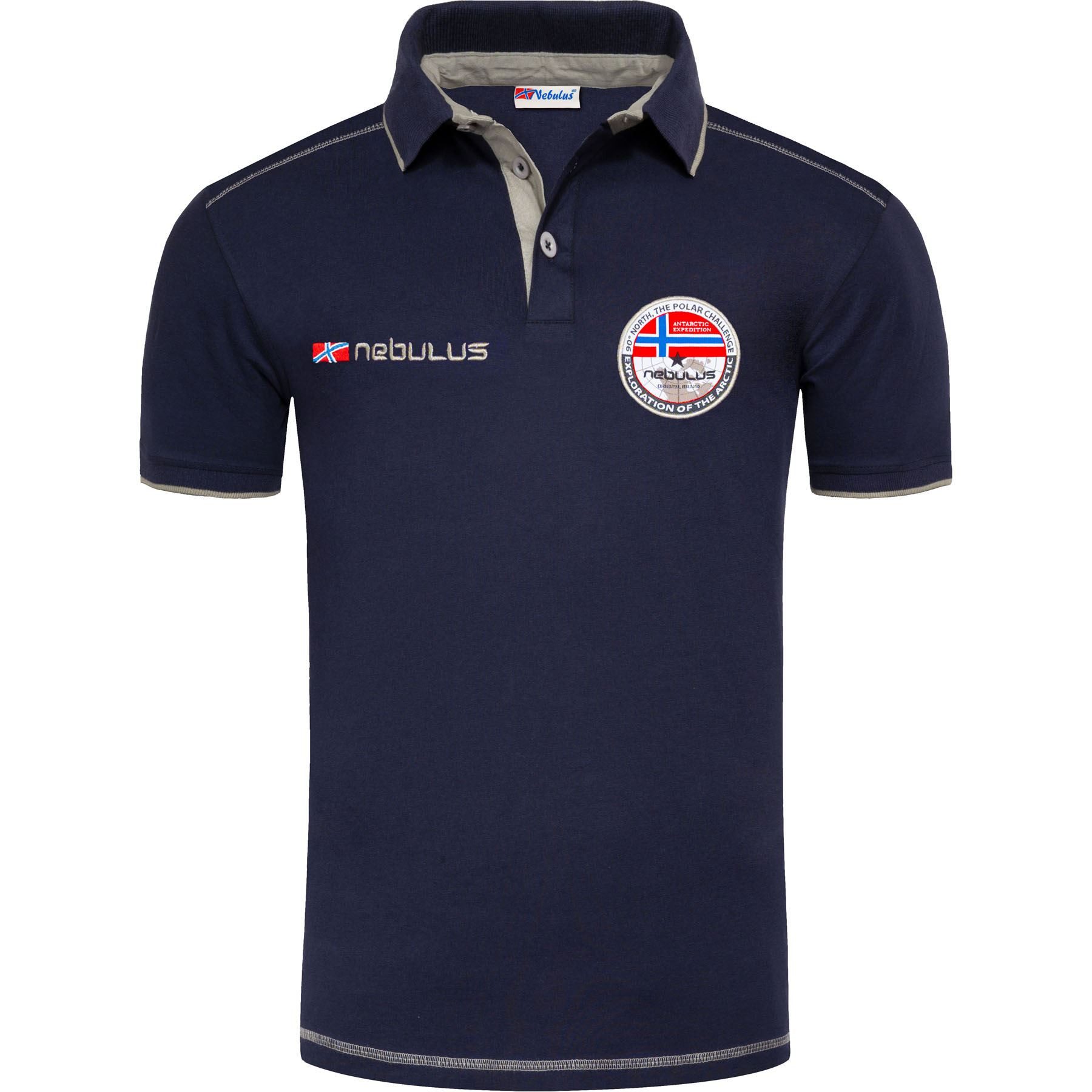 Poloshirt ISLA, P5261 - Herren, navy, M