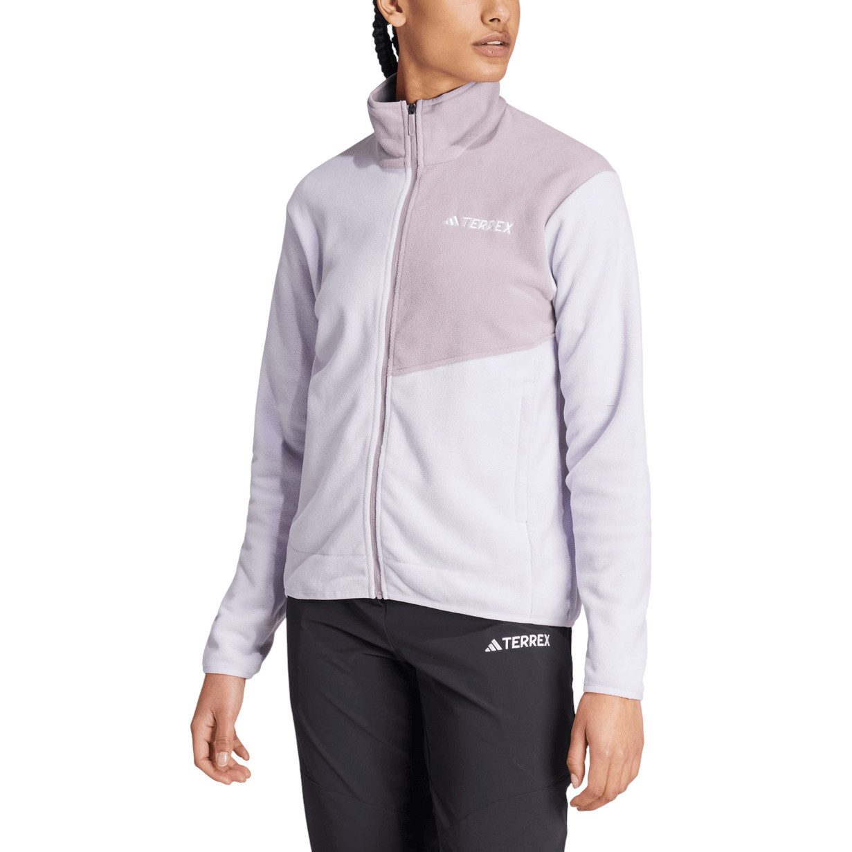 adidas Performance Fleecejacke Terrex Multi Full Zip lila/violett Damen