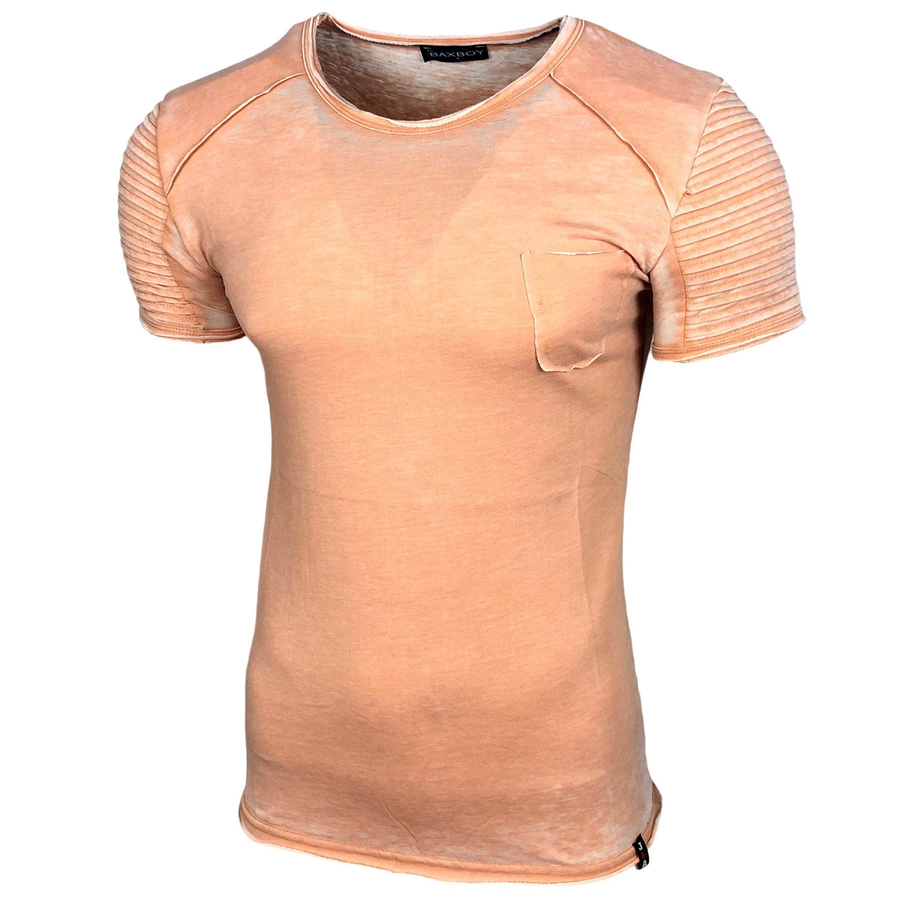 Baxboy T-Shirt Baxboy Rundhalsshirt Kurzarmshirt mit günstig online kaufen