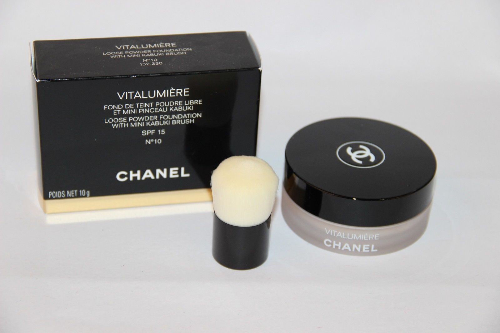 CHANEL Foundation Chanel Vitalumiere Loose Powder Foundation No. 10
