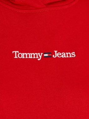 Tommy Jeans Kapuzensweatshirt TJW REG SERIF LINEAR HOODIE mit Tommy Jeans Logoschriftzug