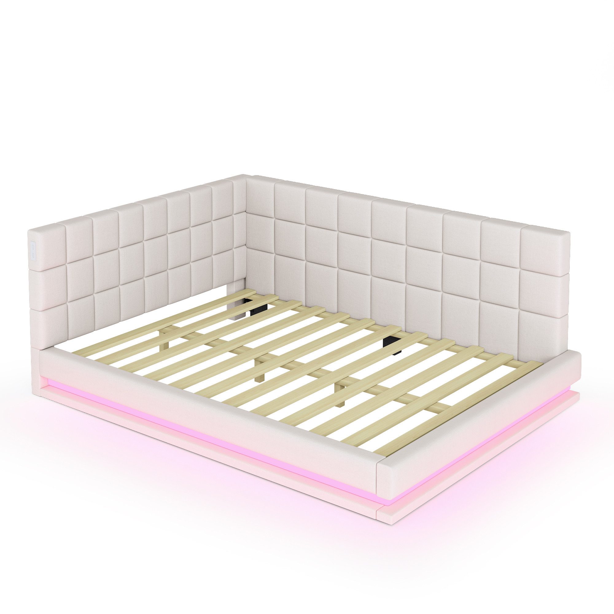 REDOM Schlafsofa Polsterbett,Funktionsbett,Jugendbett, Multifunktionales Po günstig online kaufen