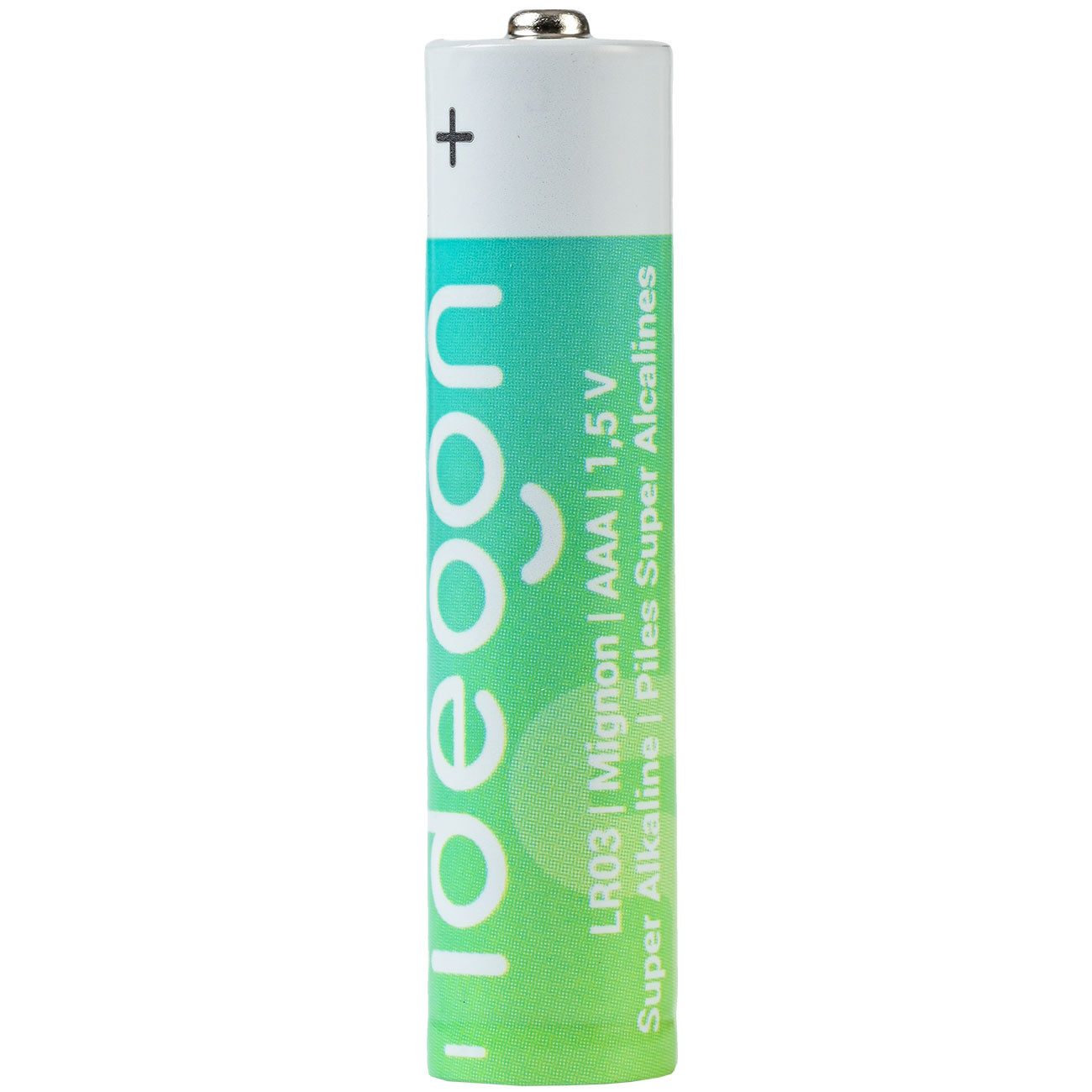 shop'n smile ideoon Super Alkaline Batterien AAA / LR03 (Micro), 1,5 Volt Batterie, LR03 (1.5 V), Langlebige Power für Ihre Geräte