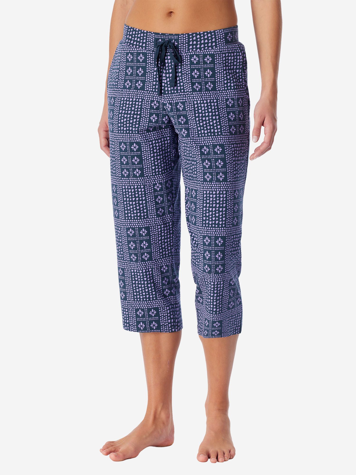 Schiesser Pyjamahose Mix Relax Schlafhose, Nacht Hose, Loungehose