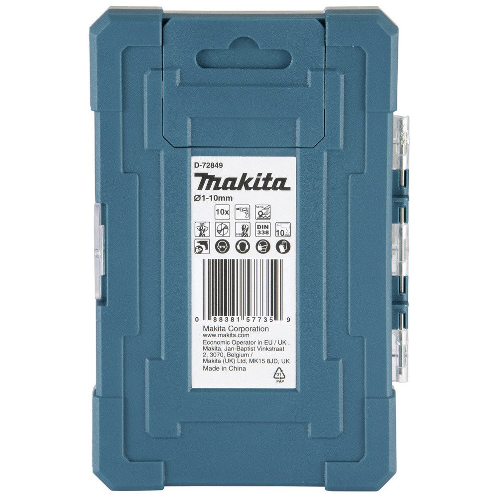 Makita Metallbohrer Makita D-72849 Spiralbohrer-Set 1 günstig online kaufen