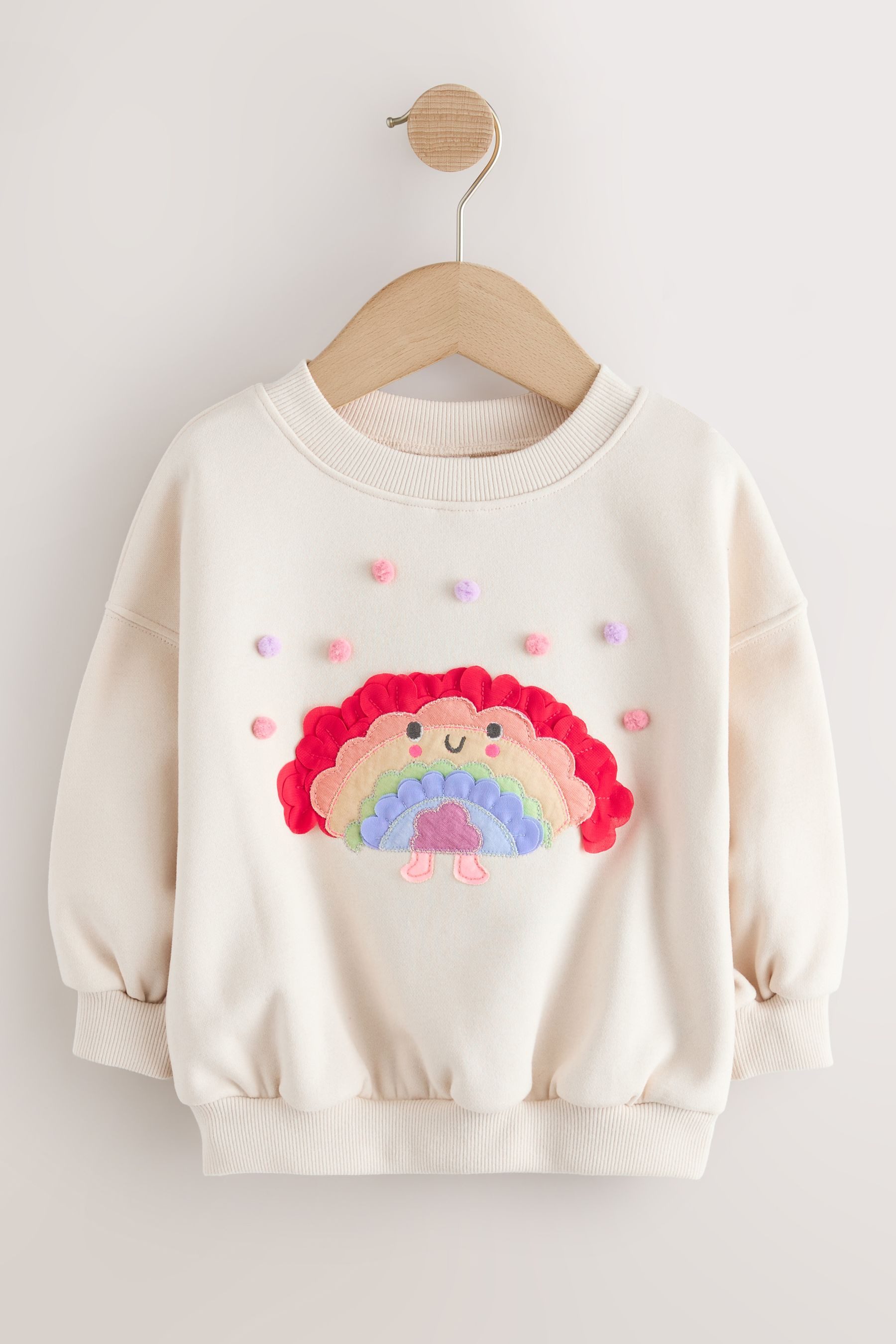Next Sweater Sweatshirt mit Rundhalsausschnitt (1-tlg)