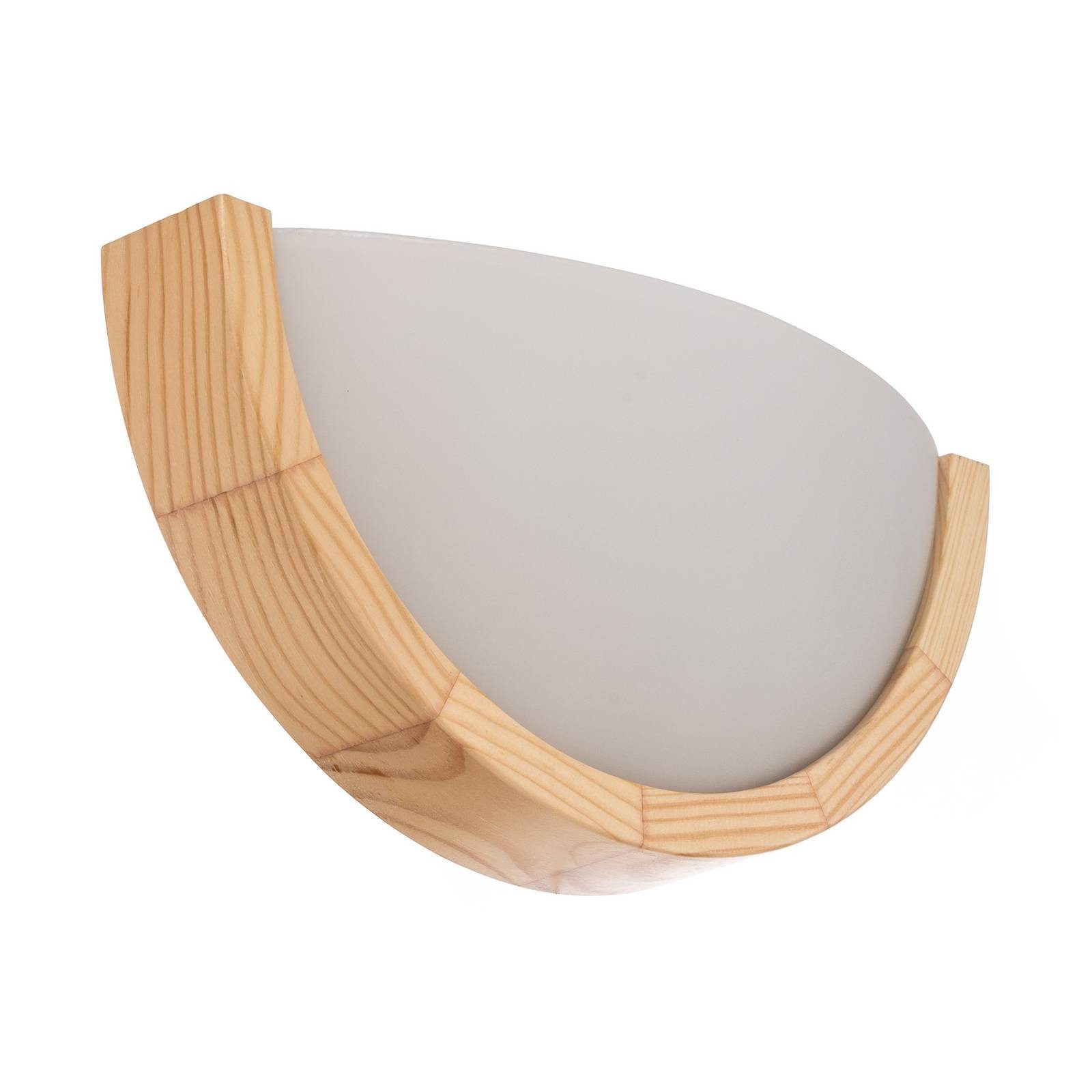 Envostar Wandleuchte Kris, Holz IP20, 1 x 15 W LED