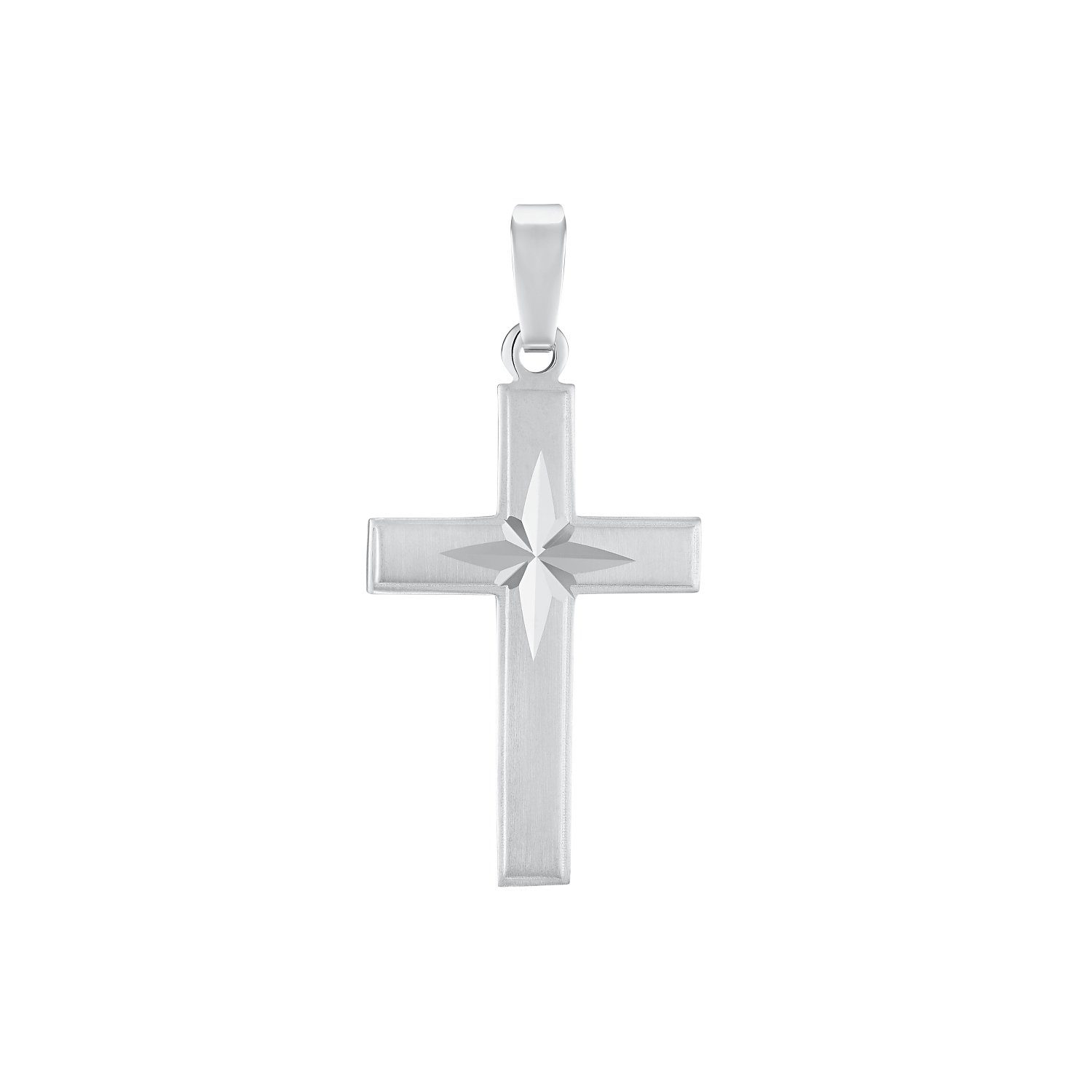 Herren, 925 und Anhänger Unisex, (1-tlg) Amor für Damen Silber, Set Sterling Kreuz