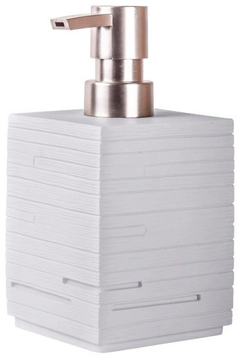 SANILO Seifenspender »Calero Weiß«, wasserfest | OTTO