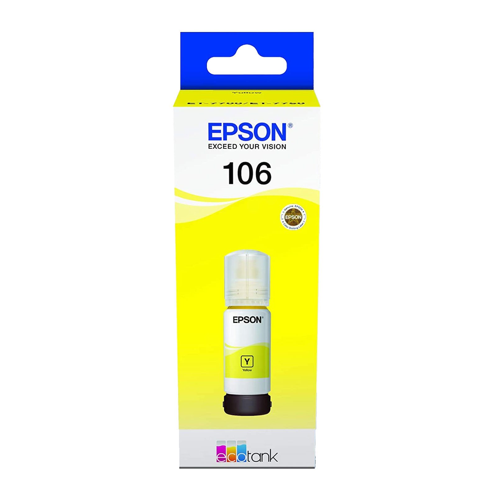 Epson Original Tinte 106 EcoTank ink bottle Yellow Nachfülltinte (x)
