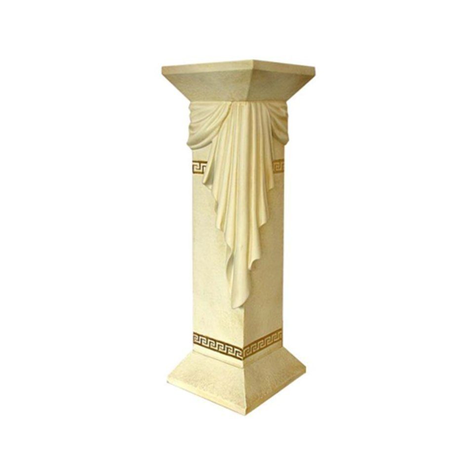 Säulen Dekoration Figuren Statue Figur Ständer JVmoebel Medusa Dekosäule Skulptur Säule