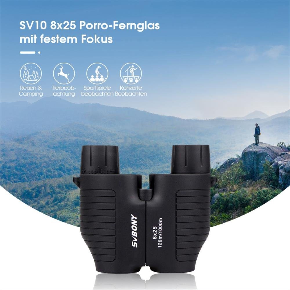 SVBONY SV10 8x25mm Mini-Fernglas Autofokus mit Fernglas