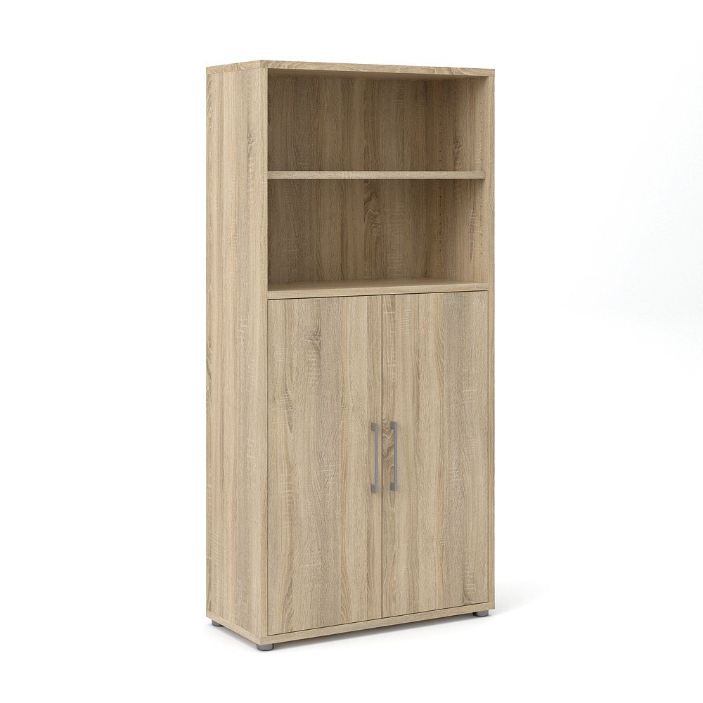 ebuy24 Regal Prisme Büro Aufbewahrung 2 Türen und 1 Ablage. Eic, 1-tlg.